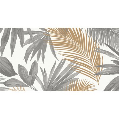 DECOR DESIGN - JF3601 Vinyle sur Intissé Wild Palms Gris