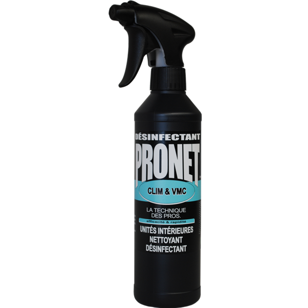 PRONET - Bactericide désinfectant spécial climatisation 500 ml