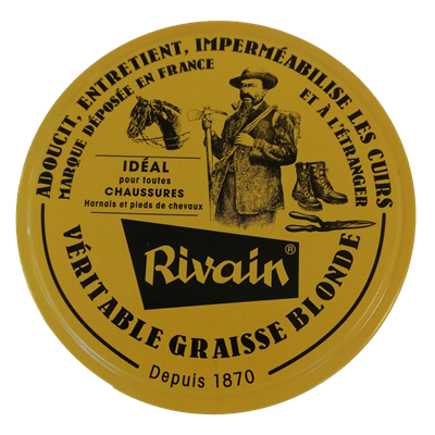 RIVAIN - Graisse rivain cuirs 100ml blonde