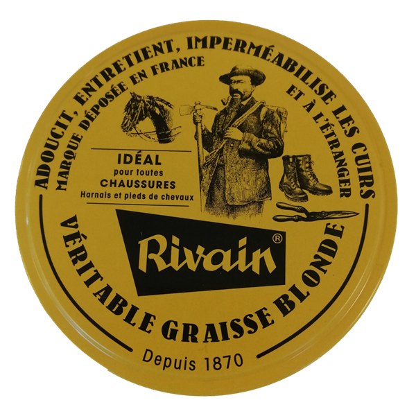 RIVAIN - Graisse rivain cuirs 100ml blonde