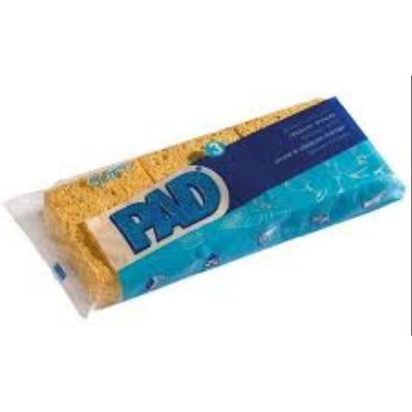 PAD - Eponge végétale blonde pad n°2 x3