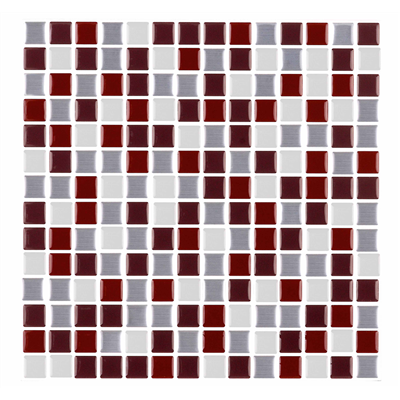 DECO STYL - Carrelage Adhésif 3D Pâte Rouge