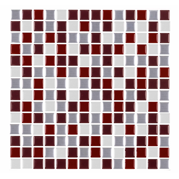 DECO STYL - Carrelage Adhésif 3D Pâte Rouge