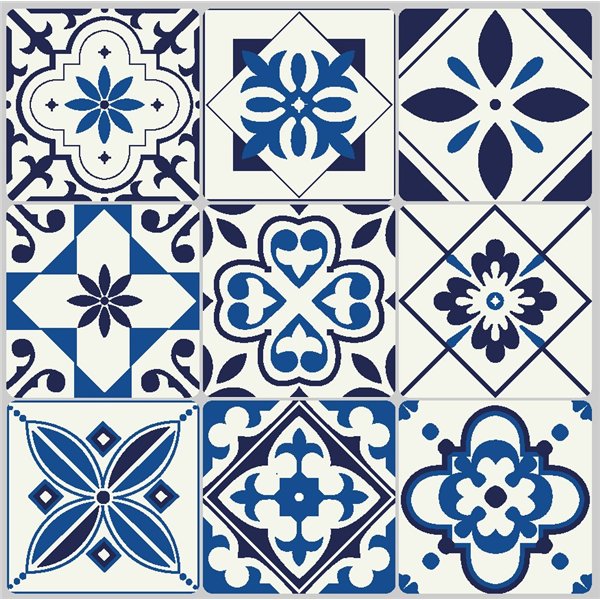 DECO STYL - Carrelage Adhésif 3D Palerme