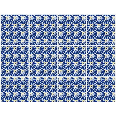 DECO STYL - Carrelage Adhésif 3D Manon Bleu