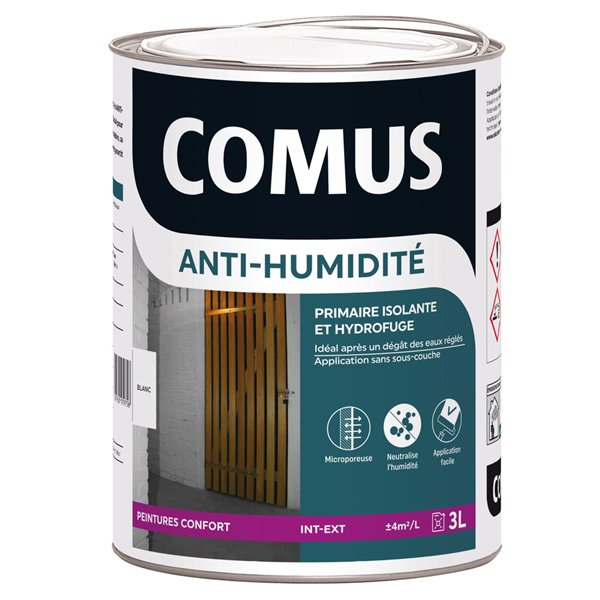 COMUS - Comus Anti-Humidité Blanc 3L