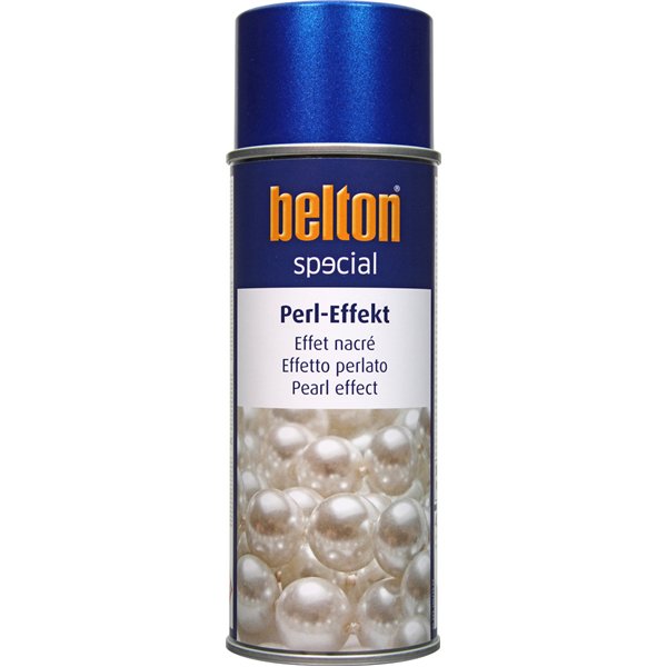 BELTON - Peinture SPECIAL Effet Nacré Aérosol 400ml bleu pasadena