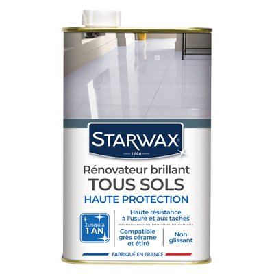 STARWAX - Protection brillante spéciale carrelage émaillé 1L