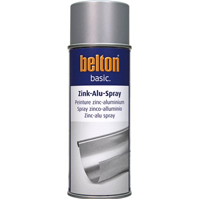 BELTON - Peinture de Protection pour Zinc et Alu Basic Aérosol 400ml