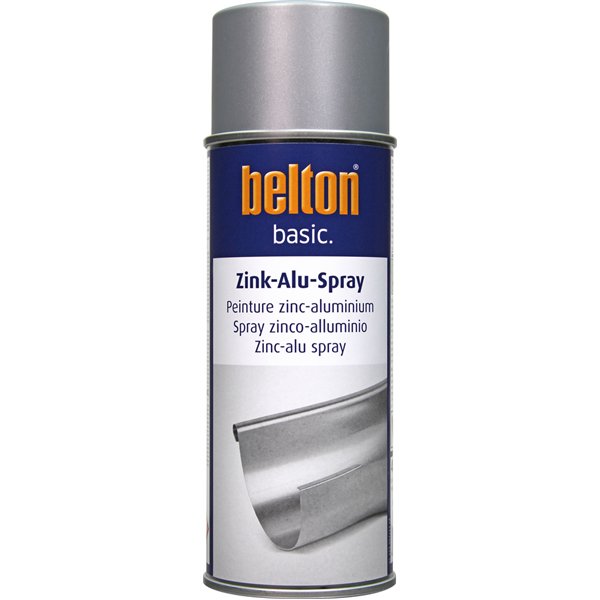 BELTON - Peinture de Protection pour Zinc et Alu Basic Aérosol 400ml