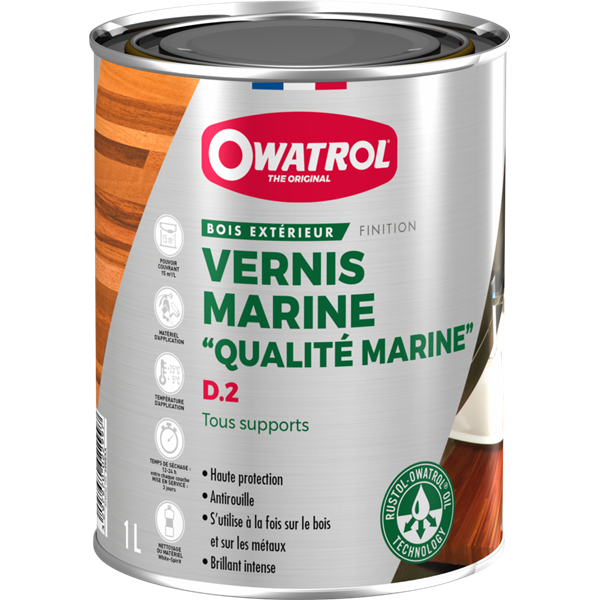 OWATROL - Vernis Transparent D2 1L