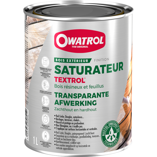 OWATROL - Durieu Textrol lasure 1l incolore