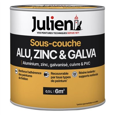 JULIEN - Julien s/couche j1 alu-galva 0.5l