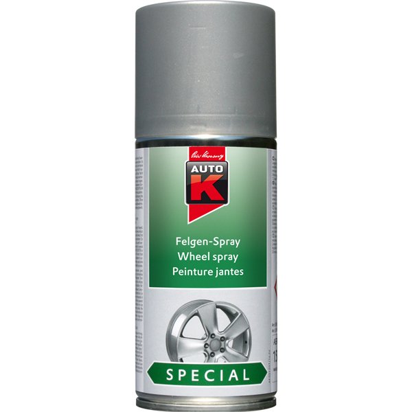 AUTO K - Spécial Jantes Argent Aérosol 150ml