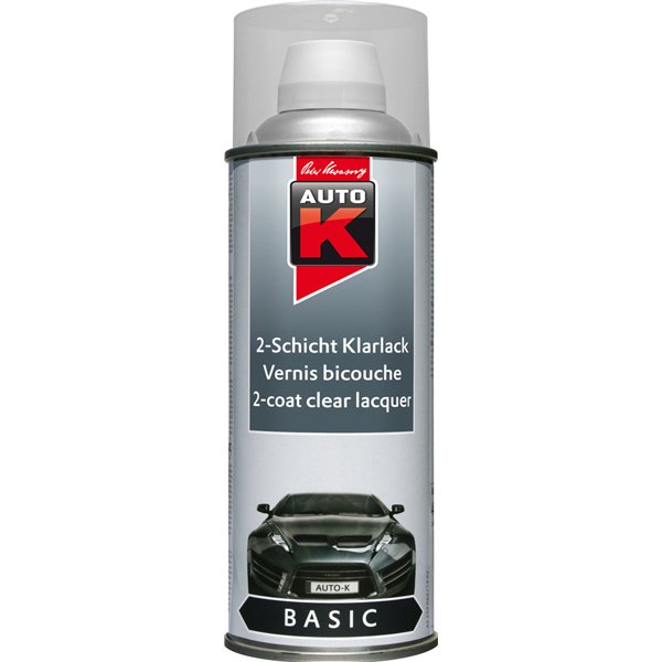 AUTO K - Vernis de Finition Bicouche Aérosol 400ml