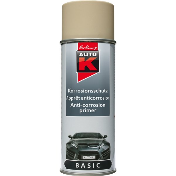 AUTO K - Apprêt Anti-Corrosion Beige Aérosol 400ml