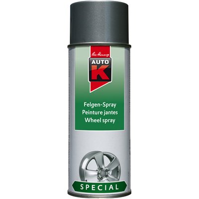 AUTO K - Spécial Jantes Gris Aérosol 400ml