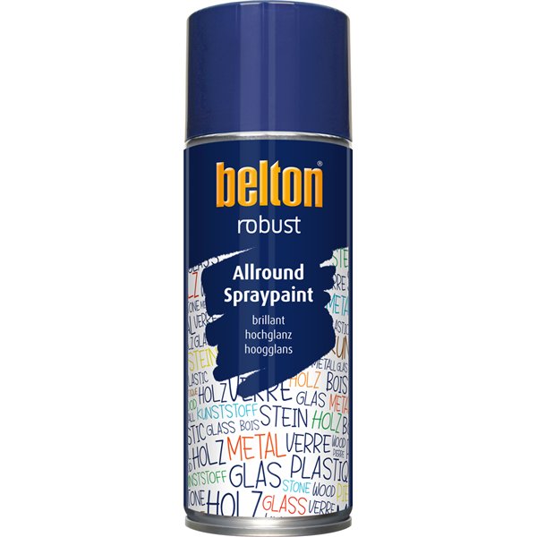 BELTON - Peinture de Finition Brillante Robust Aérosol 400ml