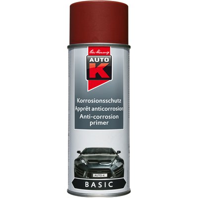 AUTO K - Apprêt Anti-Corrosion Brun Rouge Aérosol 400ml