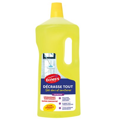 ECNESS - Nettoyant dégraissant citron 2L Ecness