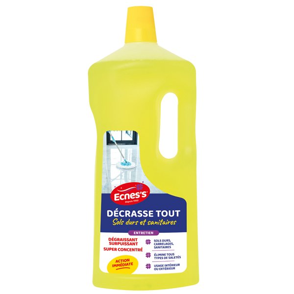 ECNESS - Nettoyant dégraissant citron 2L Ecness