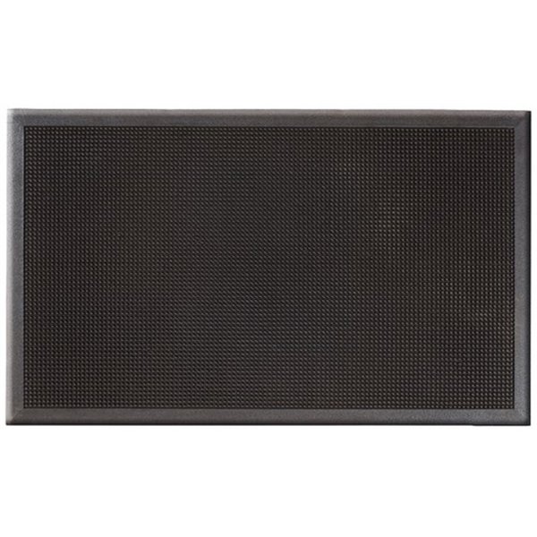 BTB - Tapis Caoutchouc Gratte Pieds à Picots Noir 40x60cm