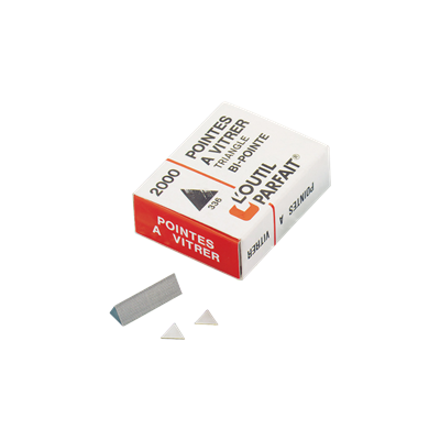 L'OUTIL PARFAIT - Pointes à Vitrer Triangles