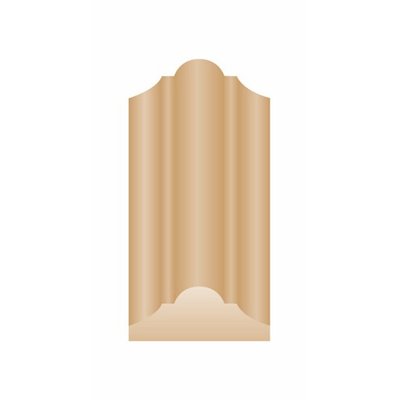 SKYLAB - Moulure de Décoration Brute P3 23x9.5mm 2.20m