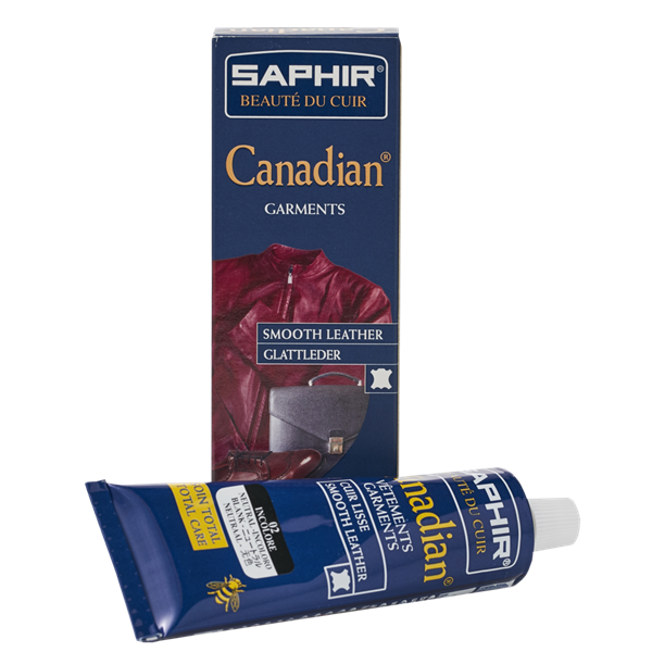 SAPHIR - Crème Canadian Tube 75ml gris foncé