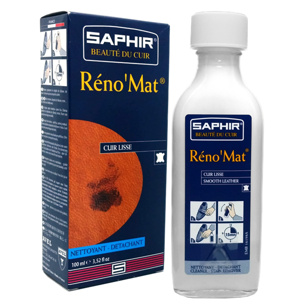SAPHIR - Réno'Mat détacheur cuir 100ml