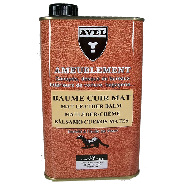 AVEL - Baume Cuir Mat Incolore 500ml