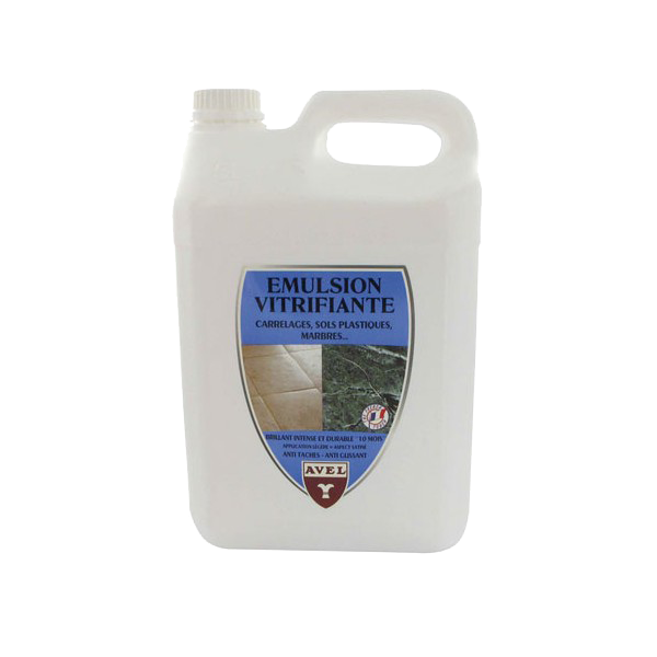 AVEL - Emulsion Vitrifiante Sols Plastiques et Carrelage 5L