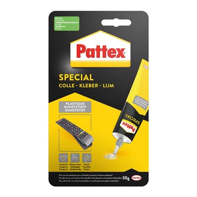 PATTEX - Pattex colle spécialité plastique tube 30g