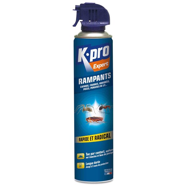 KAPO - Anti Insectes Rampants Aérosol 400ml