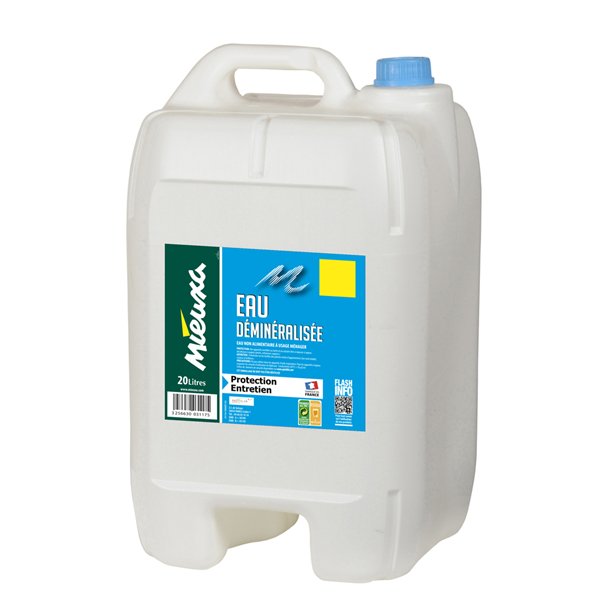 MIEUXA - Eau Déminéralisée 20L