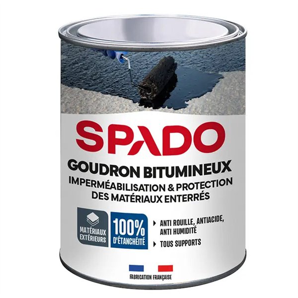 SPADO - Goudron minéral bidon 1 L