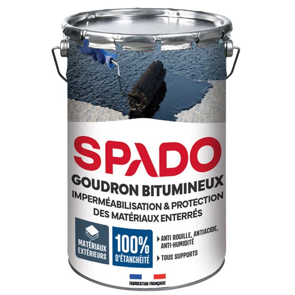 SPADO - Goudron minéral bidon 4L