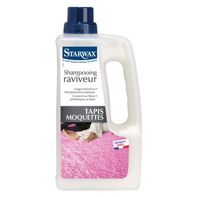 STARWAX - Shampooing raviveur manuel ou machine 1L Starmoquet