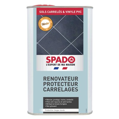 SPADO - Rénovateur incolore carrelage sol plastique Blindor 1L