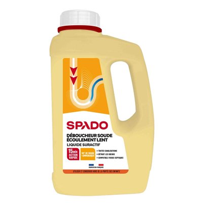 SPADO - Déboucheur canalisation liquide 1 L
