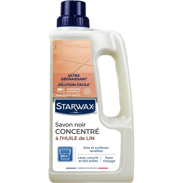 STARWAX - Savon noir huile de lin 1 L