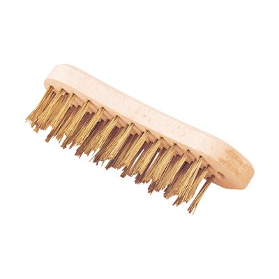 CHALIMONT - Brosse Violon Fil Rond Laitonné 20,5cm
