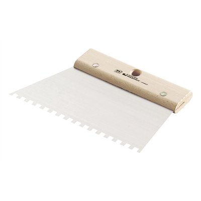 L'OUTIL PARFAIT - Couteau à Colle Carré 20cm Denture Grosse