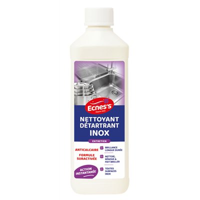 ECNESS - Nettoyant détartrant inox 500 ml