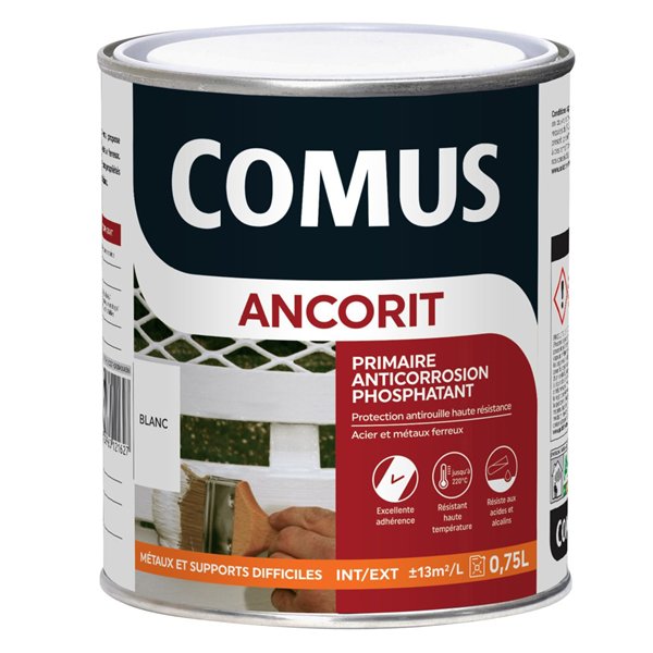COMUS - Ancorit Primaire Anticorrosion 0.75L
