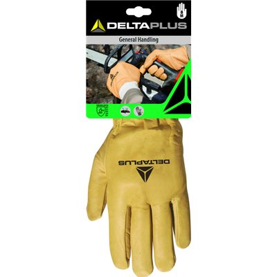 DELTA PLUS - Gants Cuir Fleur de Bovin Hydrofuge