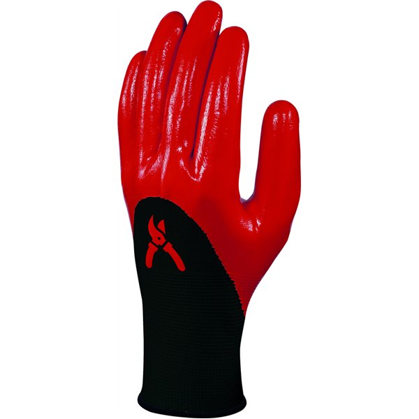 DELTA PLUS - Gants Spécial Récolte Tricot Enduit Rouge T10 sur Carte