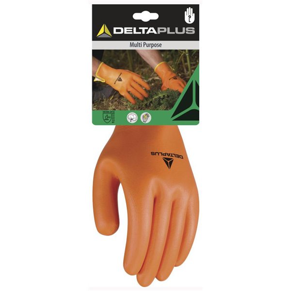 DELTA PLUS - Gants Multi-Travaux Tout Enduit Mousse Nitrile sur Carte