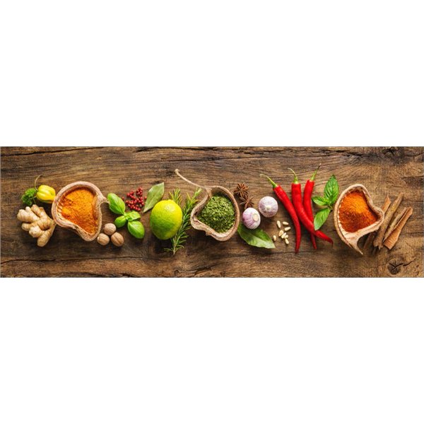 MERCURY - Tapis Velvet Épices Condiments 45x150cm