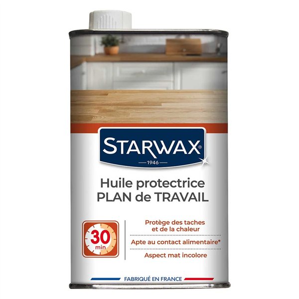 STARWAX - Huile de soin plan travail inc. 500ml